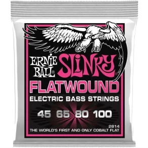 Ernie Ball 2814 Flatwound Cobalt Bass